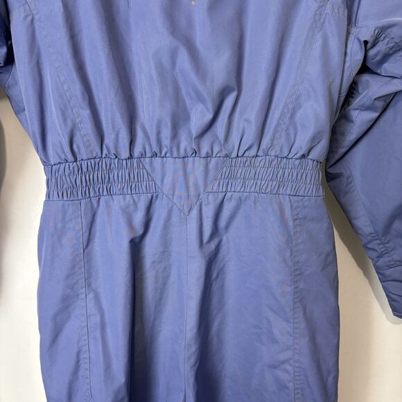 VTG Bogner One Piece Zip Periwinkle Blue Ski Snow Suit Size 6 Retro Made In USA - Picture 13 of 16